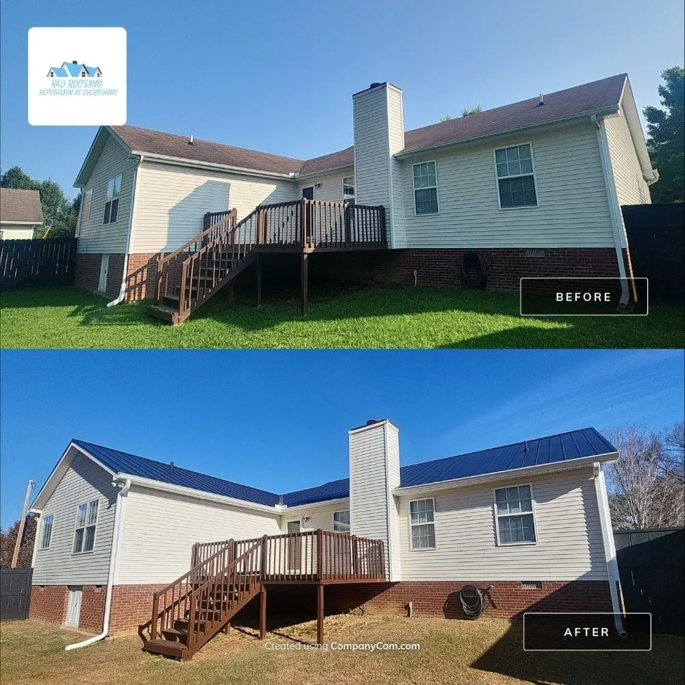 Slide of R&D Roofing