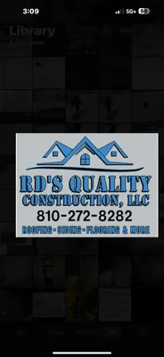 RD’S Quality Construction Logo