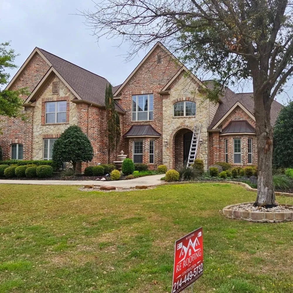 Slide of RE Roofing and Construction