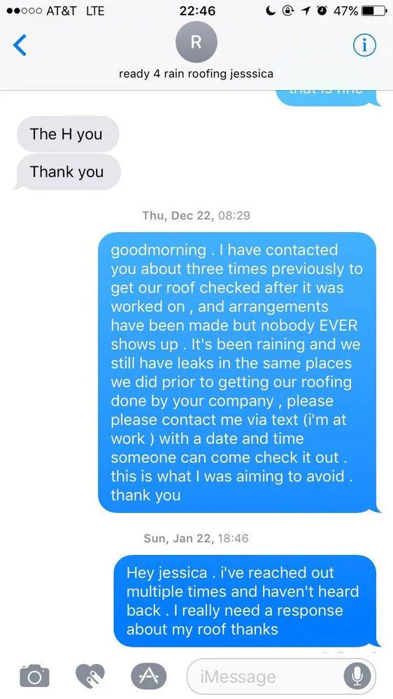 Slide of Ready For Rain Roofing