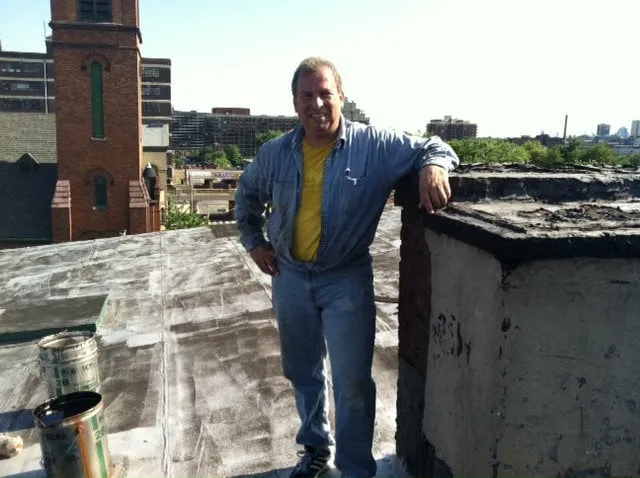 Slide of Real Roofers