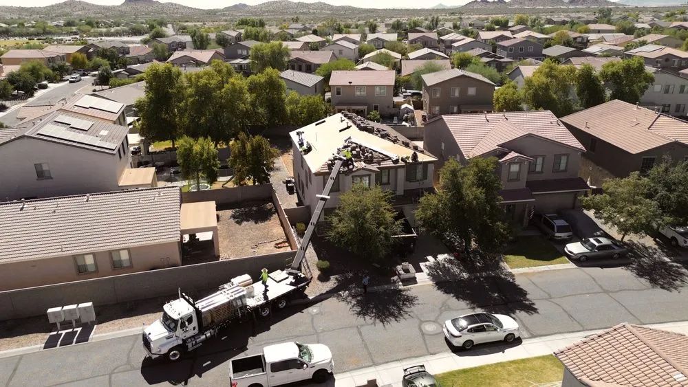 Slide of Real Roofing