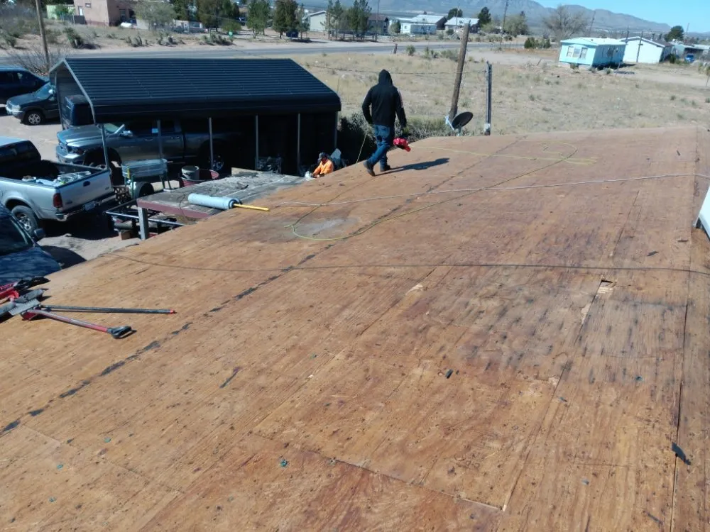 Slide of Real Roofing