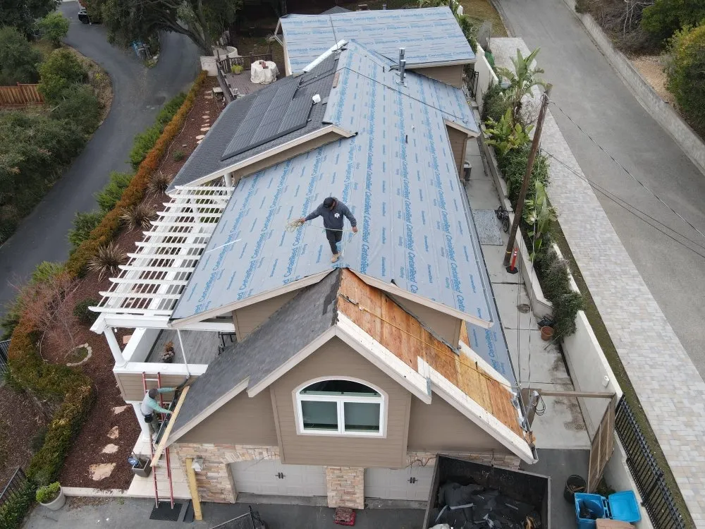Slide of Real Roofing
