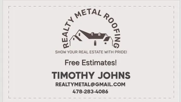 Realty Metal Roofing Logo
