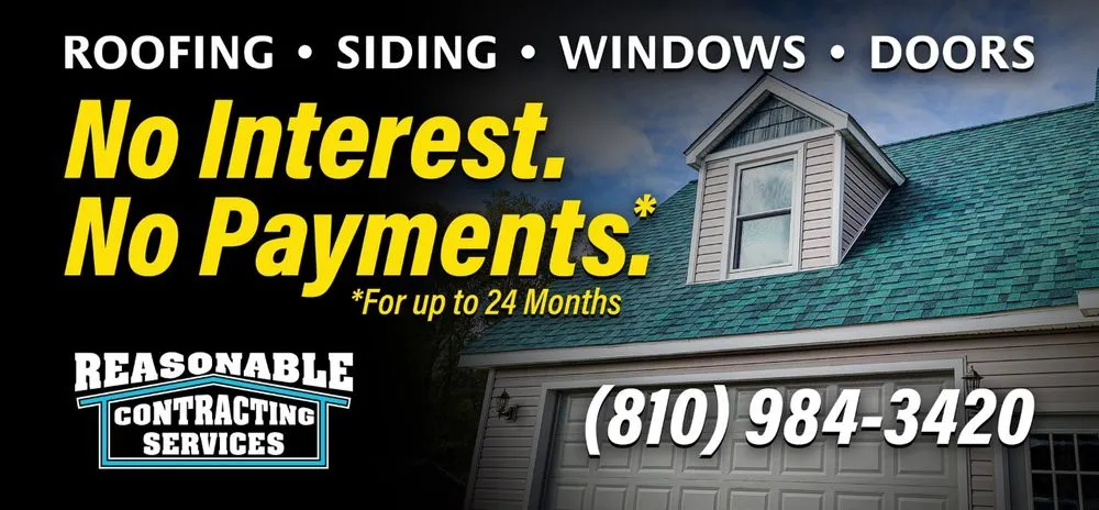 Slide of Reasonable Roofing & Contracting