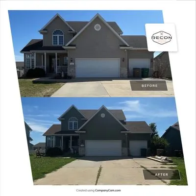 Recon Roofing & Construction Logo