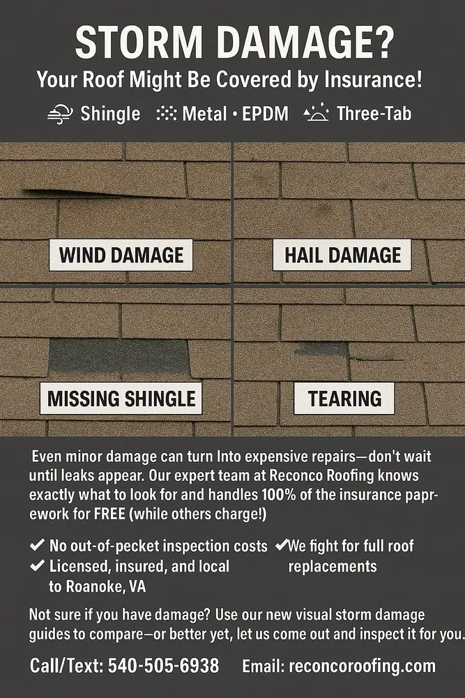 Slide of Reconco Roofing