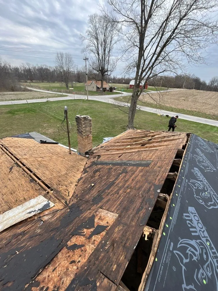 Slide of Red Beard Roofing