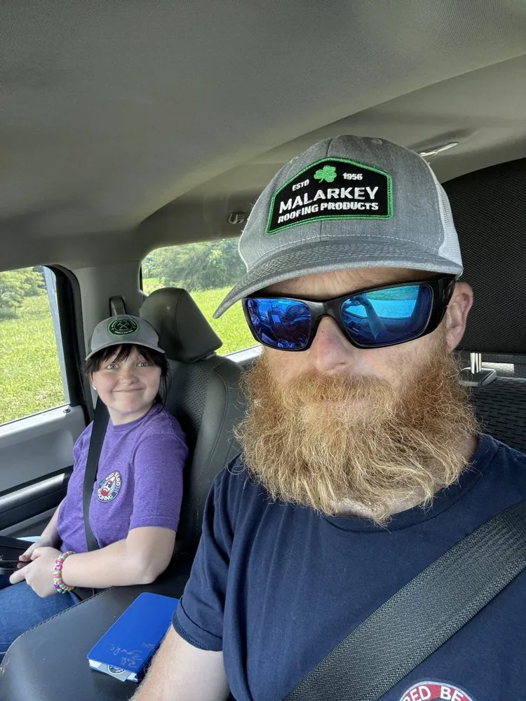 Slide of Red Beard Roofing