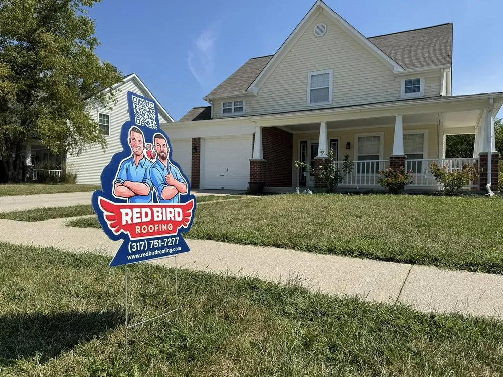 Slide of Red Bird Roofing