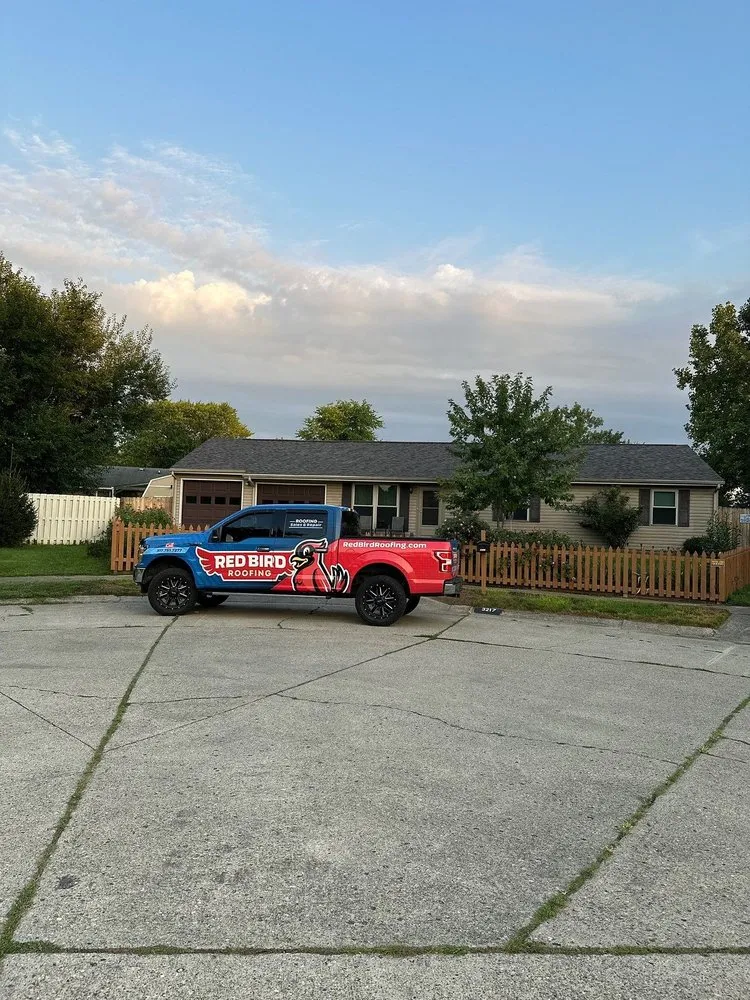 Slide of Red Bird Roofing