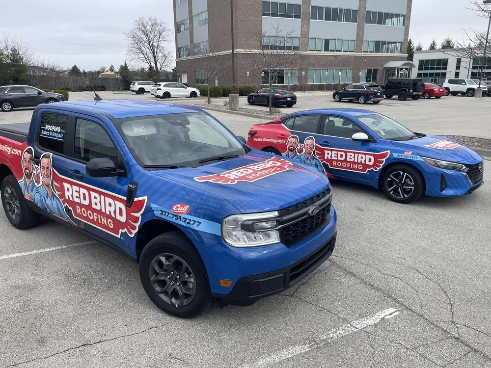 Slide of Red Bird Roofing