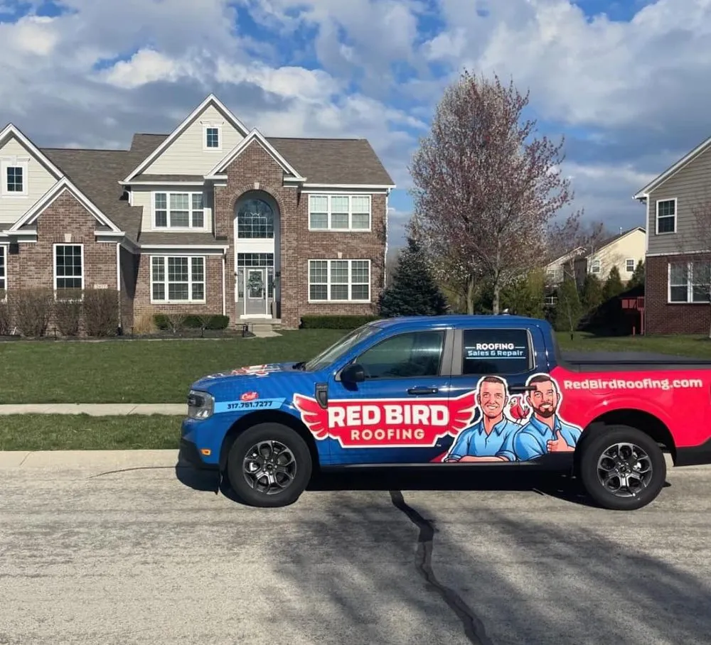 Slide of Red Bird Roofing