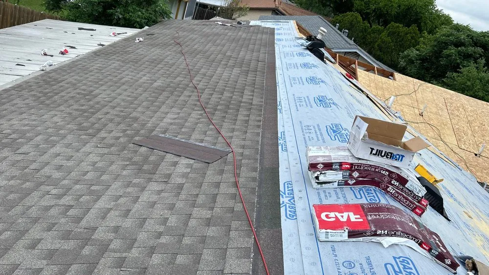 Slide of Red Bull Roofing Solutions