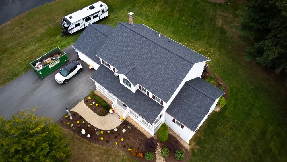 Slide of Red Dog's Roofing