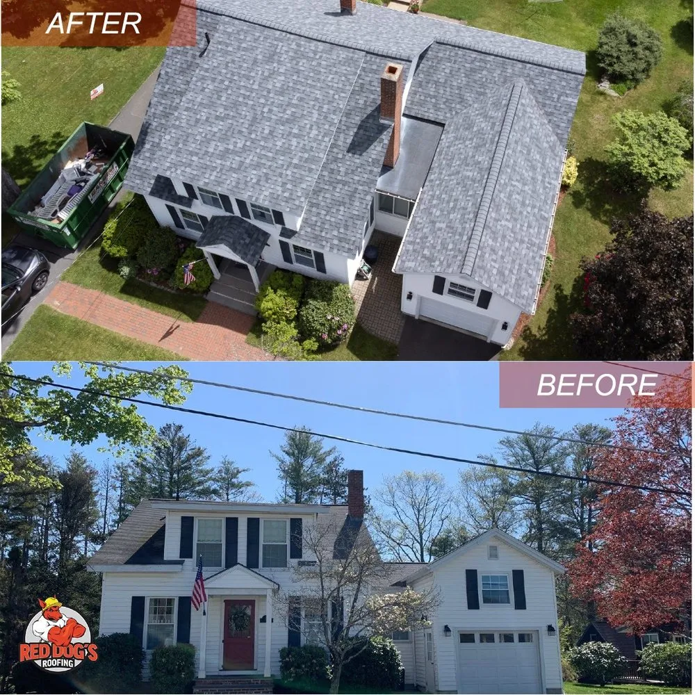 Slide of Red Dog's Roofing