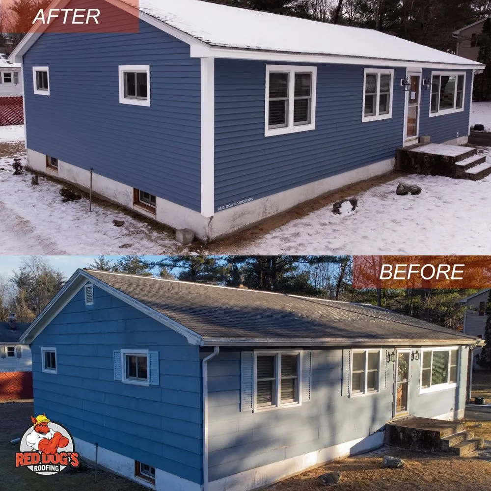 Slide of Red Dog's Roofing