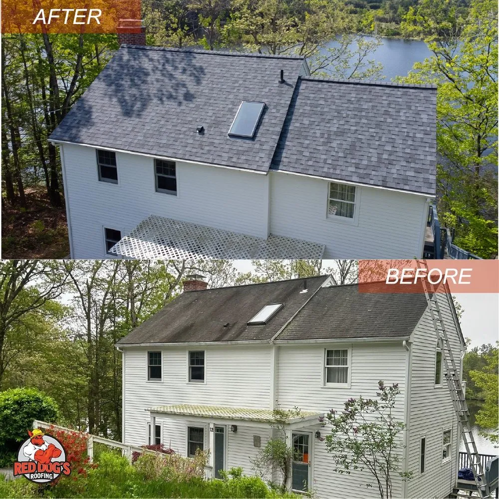 Slide of Red Dog's Roofing