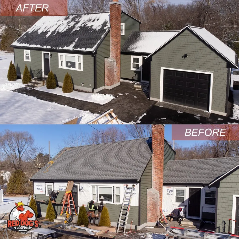 Slide of Red Dog's Roofing