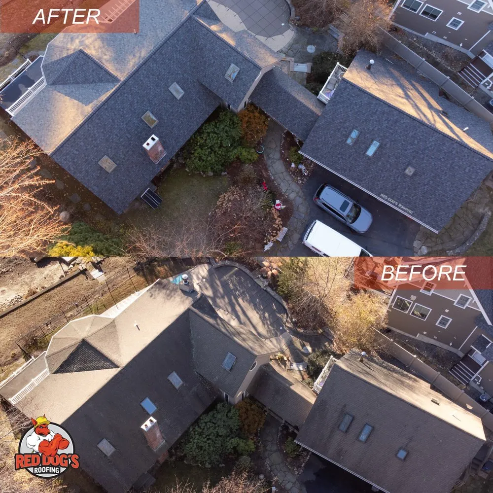 Slide of Red Dog's Roofing