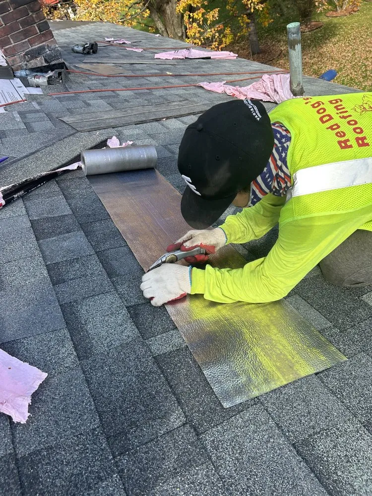 Slide of Red Dog's Roofing