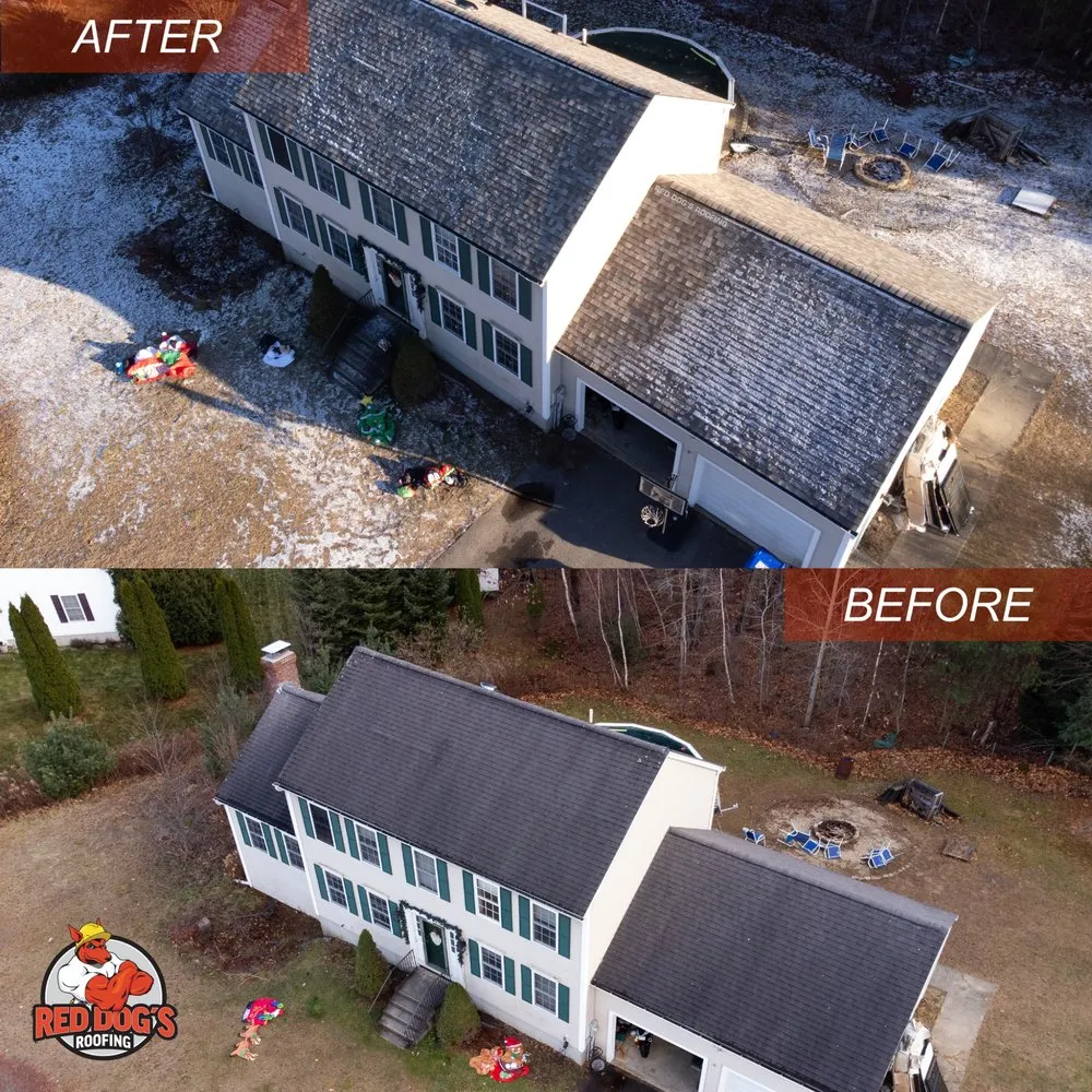 Slide of Red Dog's Roofing