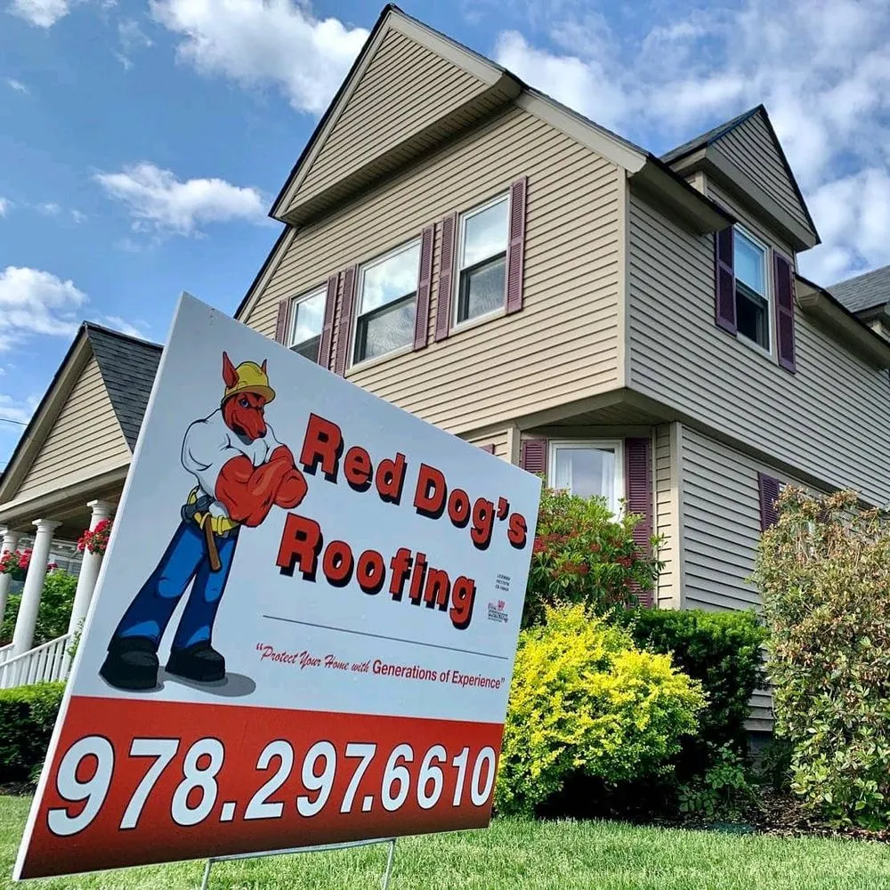 Slide of Red Dog's Roofing