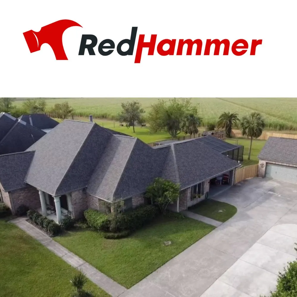 Slide of Red Hammer Roofing