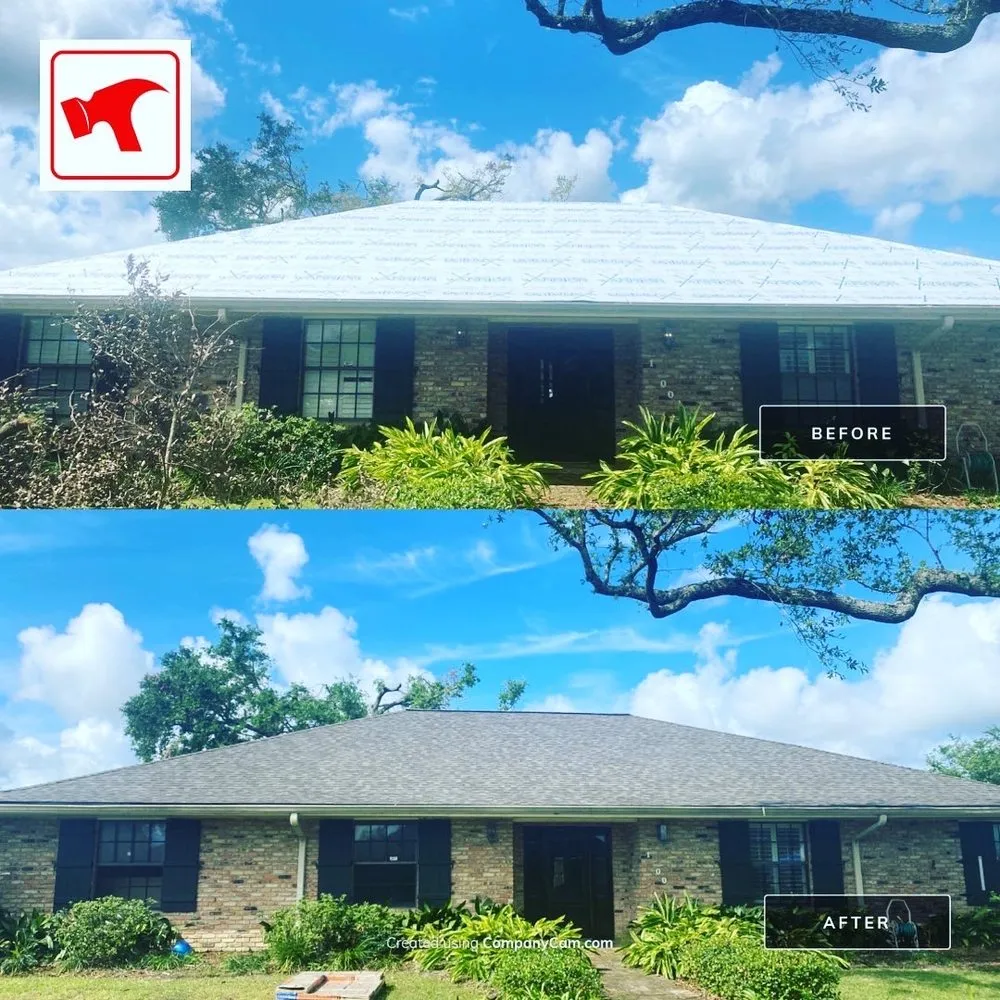 Slide of Red Hammer Roofing