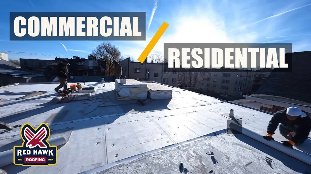 Slide of Red Hawk Roofing