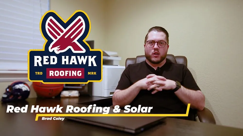 Slide of Red Hawk Roofing