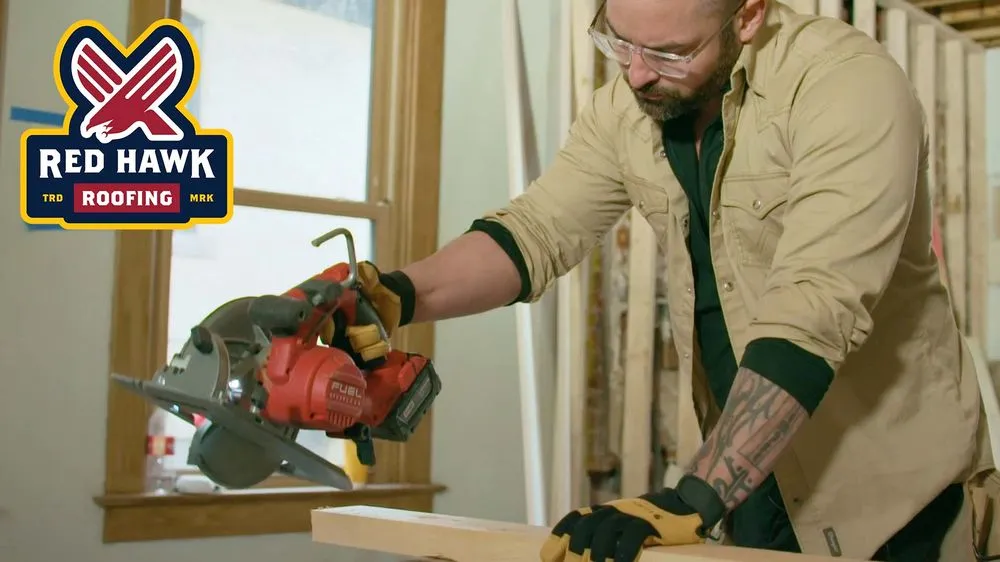 Slide of Red Hawk Roofing