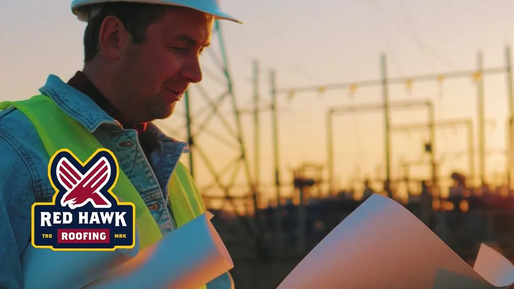 Slide of Red Hawk Roofing