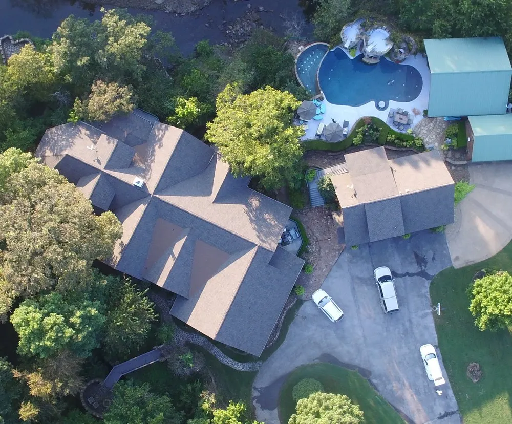 Slide of Red Hog Roofing