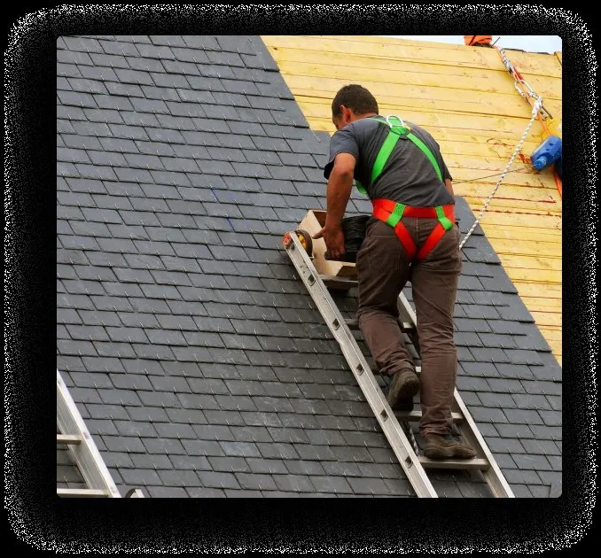 Slide of Red Hornet Roofing