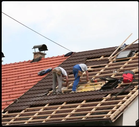 Slide of Red Hornet Roofing
