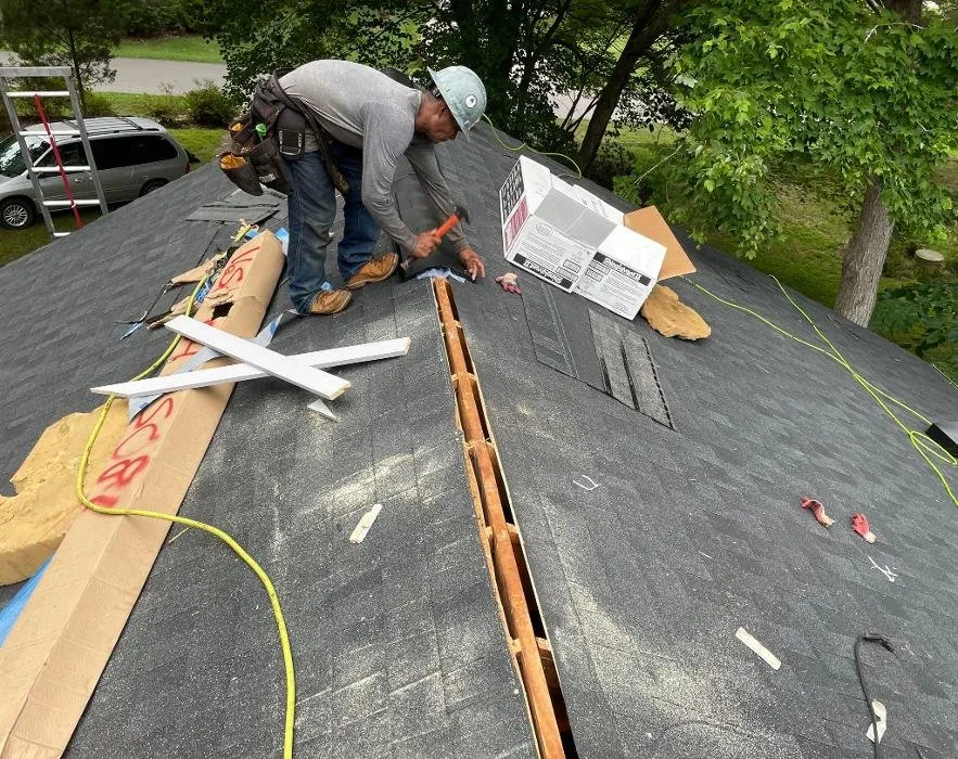 Slide of Red Letter Roofing