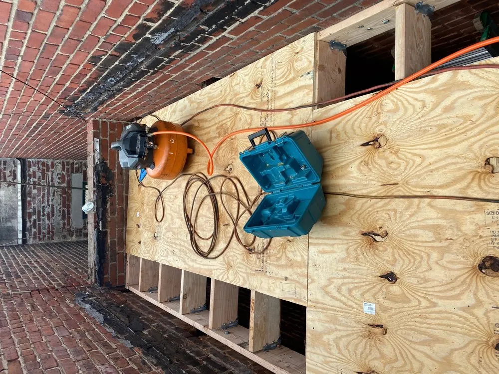 Slide of Red Maison Construction