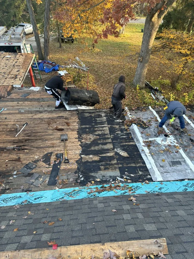 Slide of Red Roofing