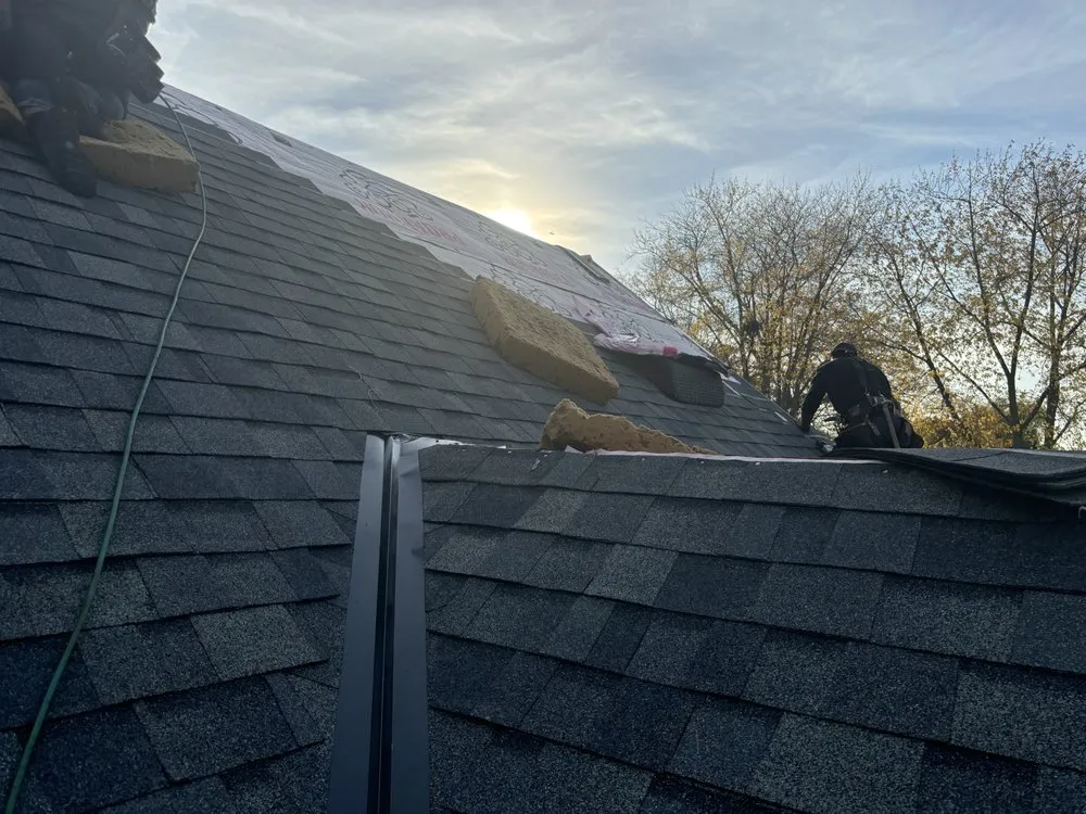 Slide of Red Roofing