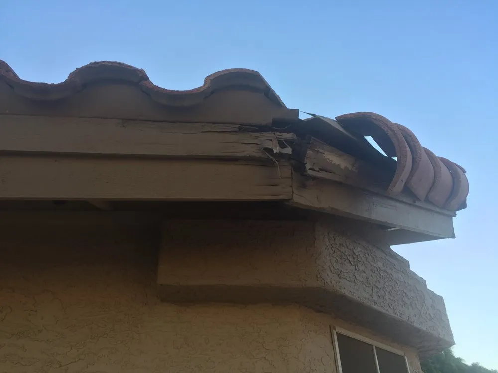 Slide of Red Roofing