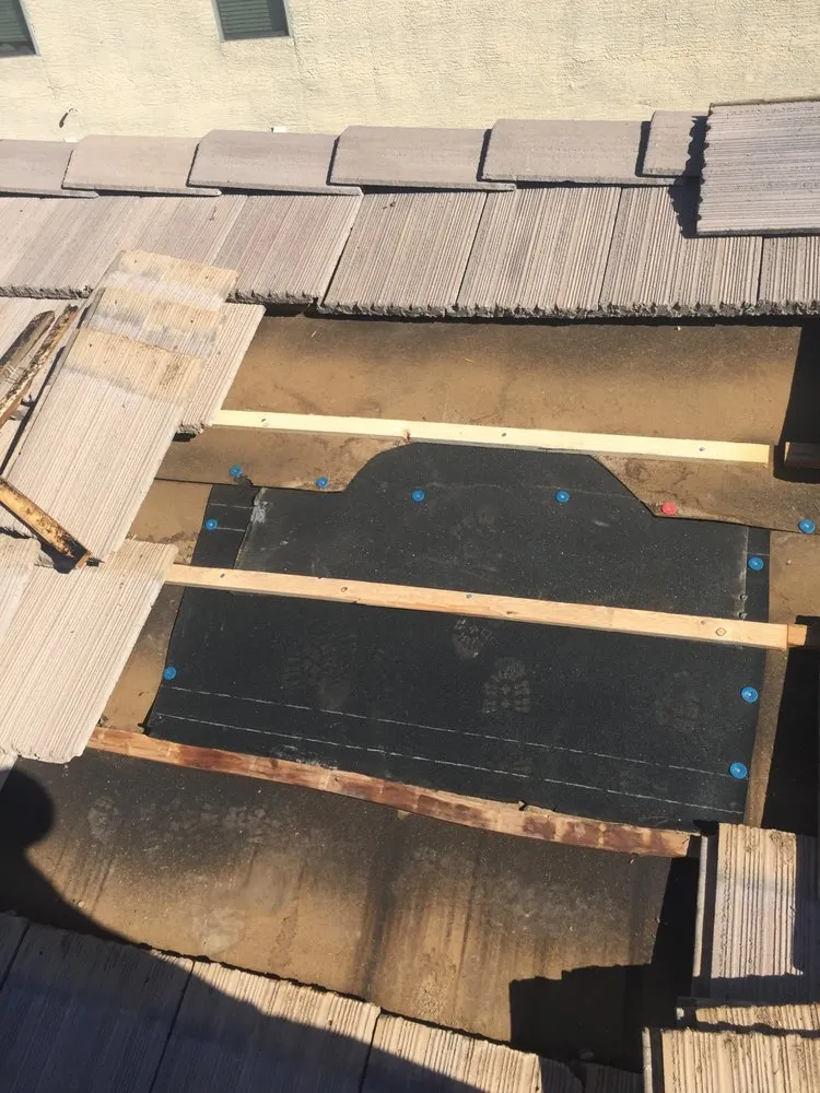 Slide of Red Roofing