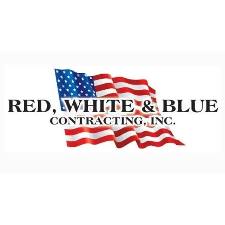 Slide of Red White & Blue Contracting