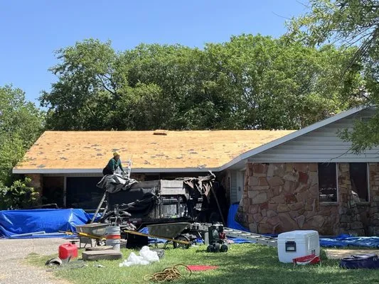 Red White And Roofing