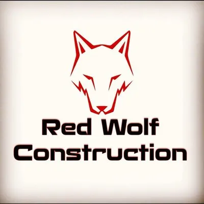 Red Wolf Construction Logo