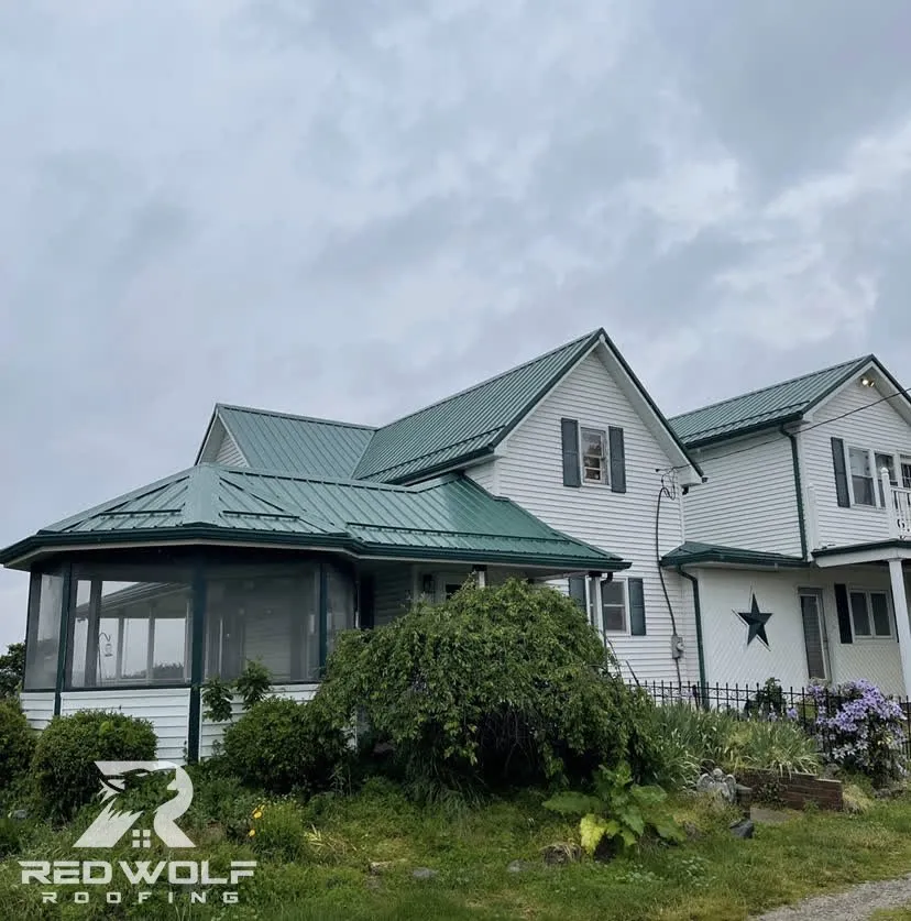 Slide of Red Wolf Roofing