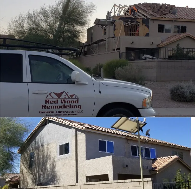 Slide of Red Wood Maintenance Services