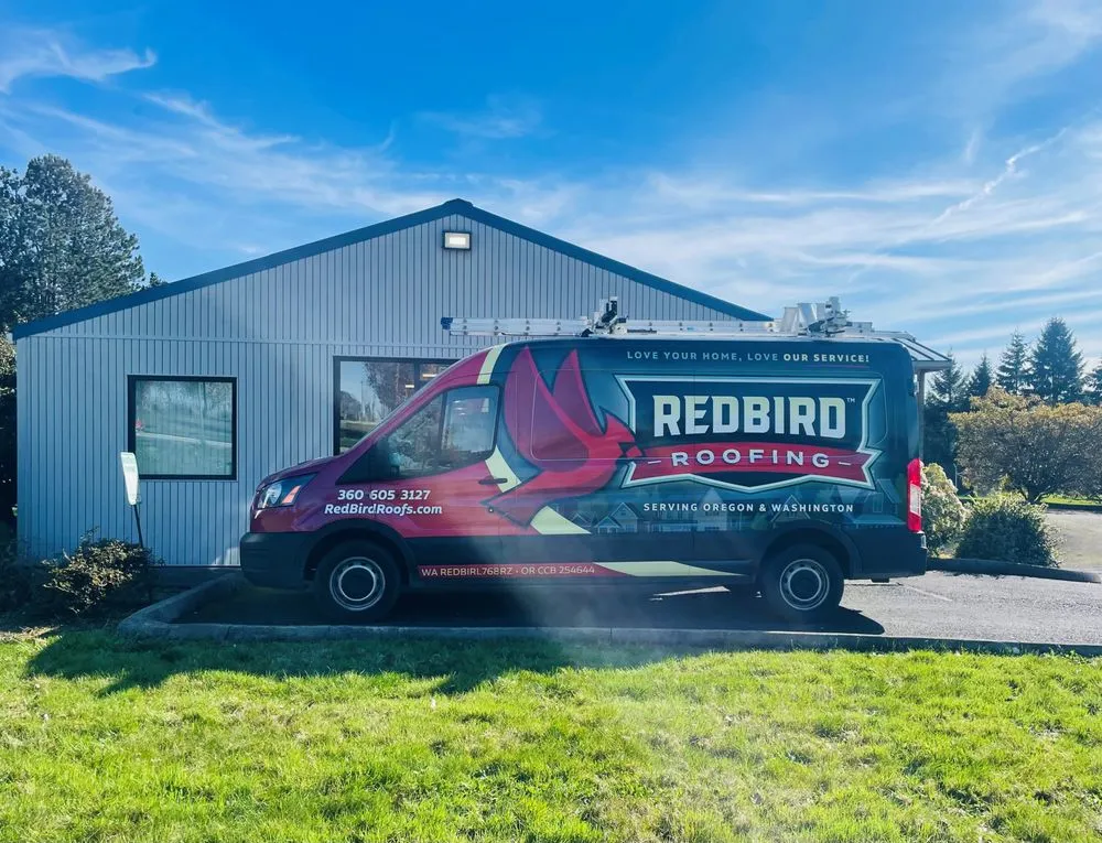 Slide of RedBird Roofing