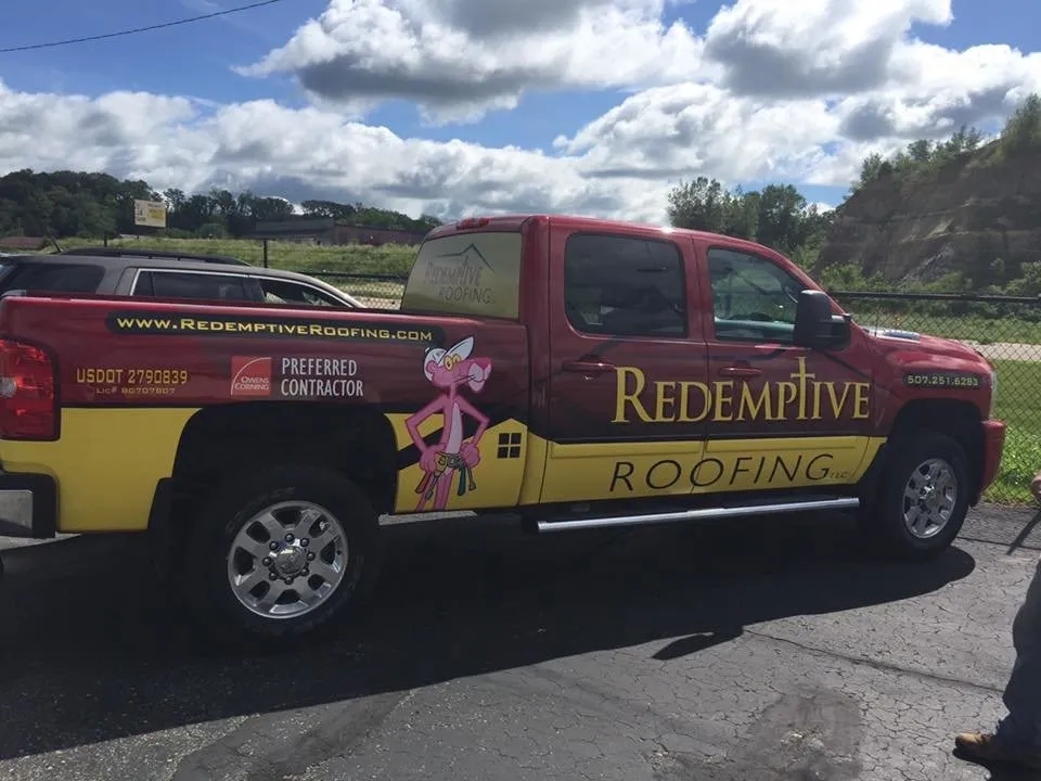 Slide of Redemptive Roofing